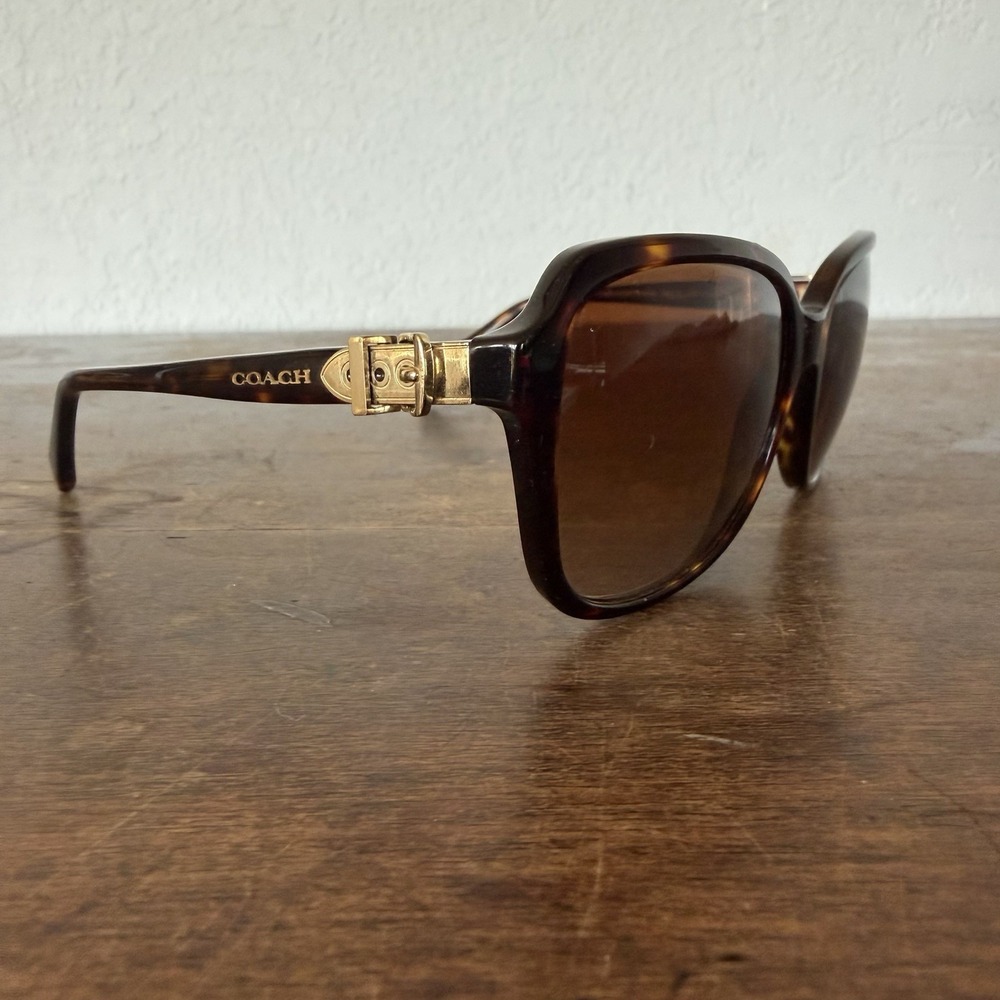 Coach Women's Sunglasses HC8179 58 16 135 Dark Tortoise/Light Brown Gradient